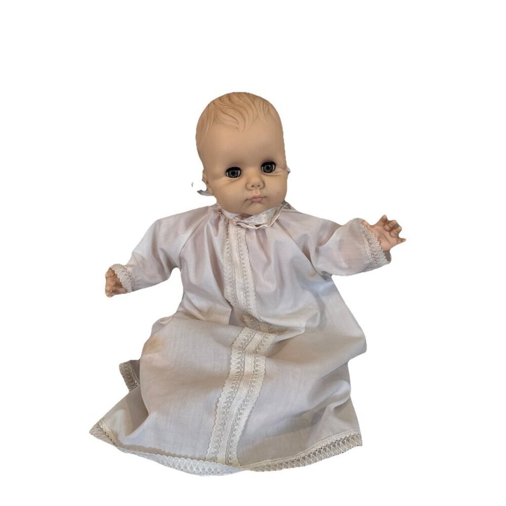 1974 EFFANBEE LOVUMS 8475 BABY DOLL Vintage Vinyl 16" Eyes Open Close